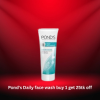 Pond's Daily face wash buy 1 get 25tk off